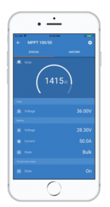 Bluetooth solar controller
